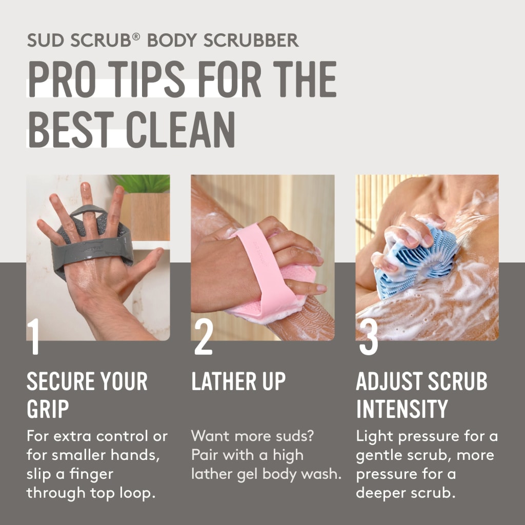 LUMOVA Body Scrubber